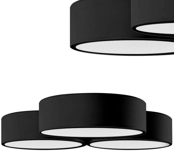 LAMPĂ APP878-C Triple Black 3x40cm