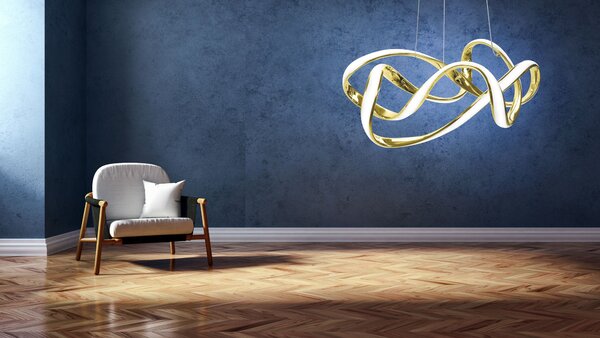 Lampa LED APP821-CP GOLD