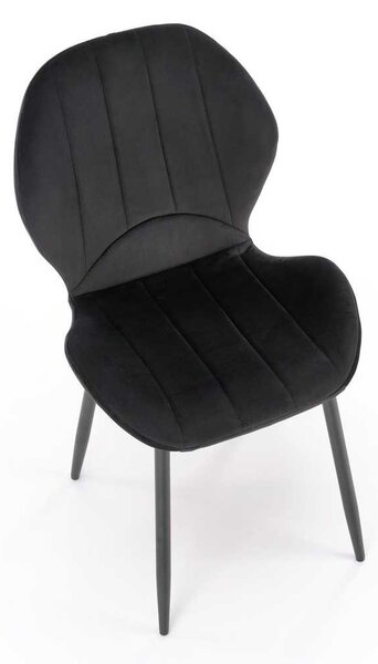 Scaun de bucătărie Vivien, negru
