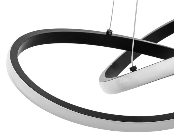 Lampa LED APP814-CP Node Black