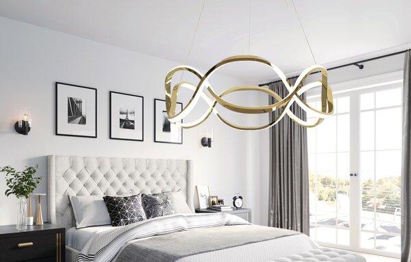 Lampa LED APP800-CP Twist Gold
