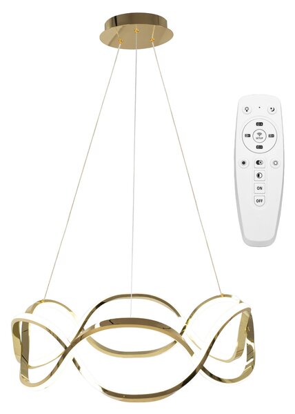 Lampa LED APP800-CP Twist Gold