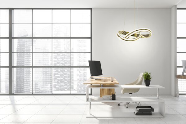 Lampa LED APP818-CP GOLD