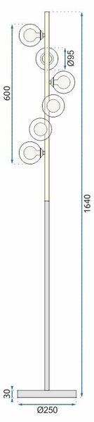 Lampa APP917-6F
