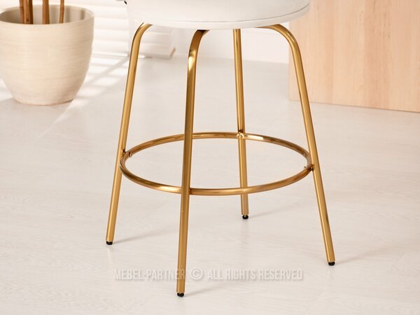 Scaun Jared (crem + auriu). Promo -14%. 1110710