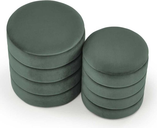 Taburet Chase, verde închis