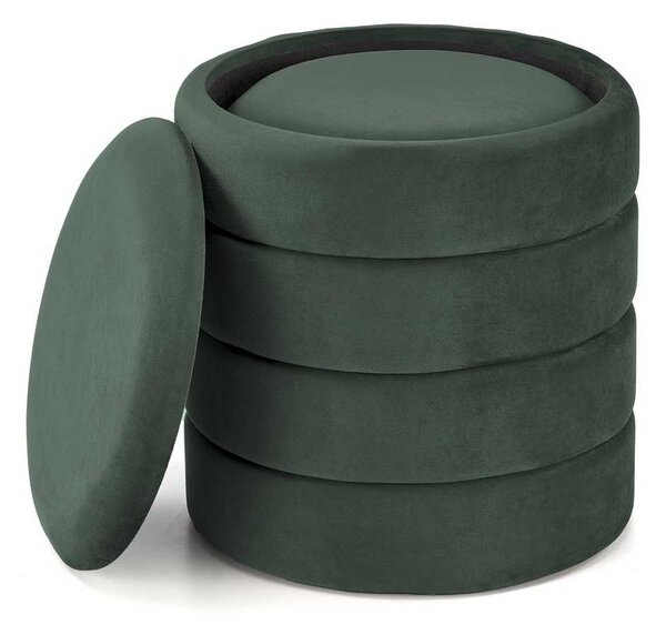 Taburet Chase, verde închis