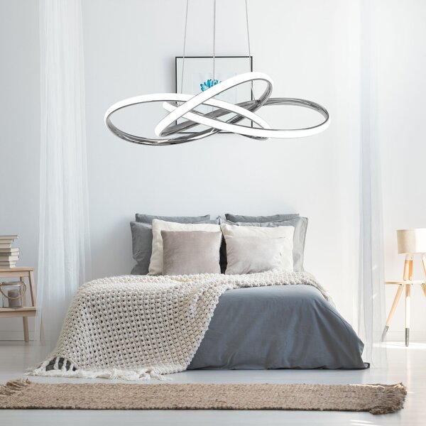 Lampa LED APP816-CP Node Chrom