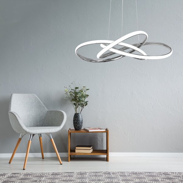 Lampa LED APP816-CP Node Chrom