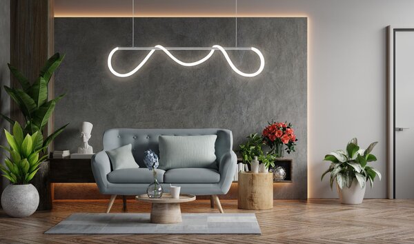 Lampa LED APP855-CP Long Chrom