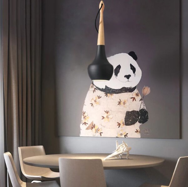 Lampa APP936-1CP Black