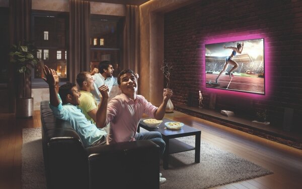 Osram - bandă LED RGB reglabilă FLEX TV MOOD 1,5m LED/4W/5V + telecomandă