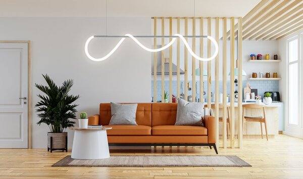 Lampa LED APP855-CP Long Chrom