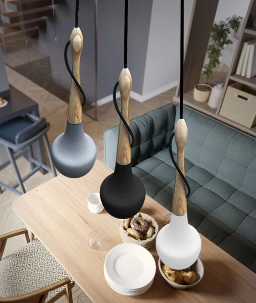 Lampa APP936-1CP Black