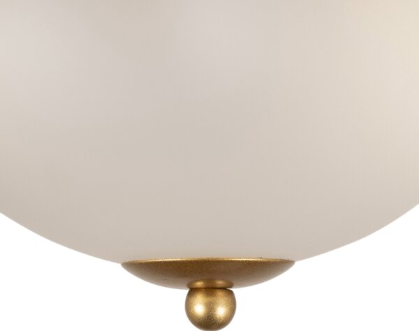 BRILAGI - Plafonieră FRESCO 2xE27/40W/230V diam. 28 cm auriu