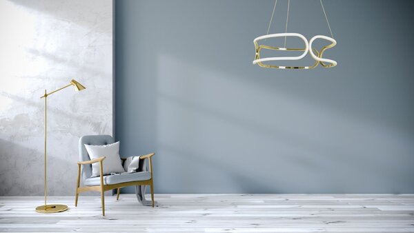 LAMPĂ DE CRISTAL LED APP791-CP TRIO GOLD