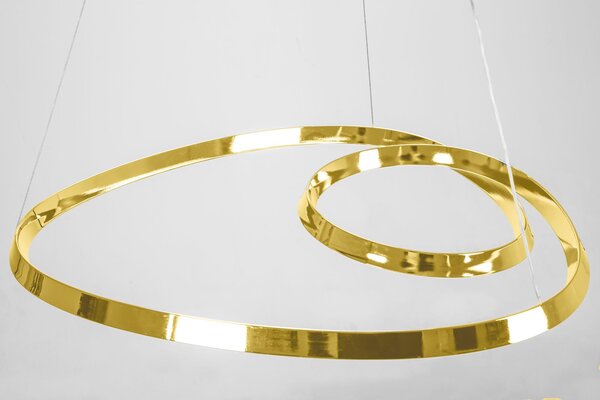Lampa LED APP7797-cp Gold + Remote Control