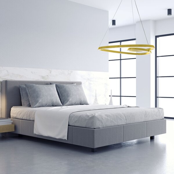 Lampa LED APP7797-cp Gold + Remote Control
