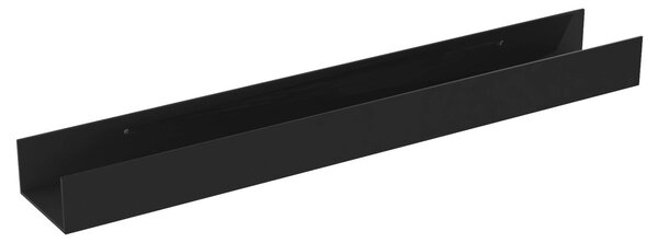 Sapho Selura, raft de perete cu bară, 60cm, negru, PX360B
