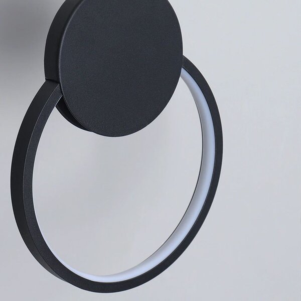 Lampă suspendată de tavan LED APP852-CP BLACK