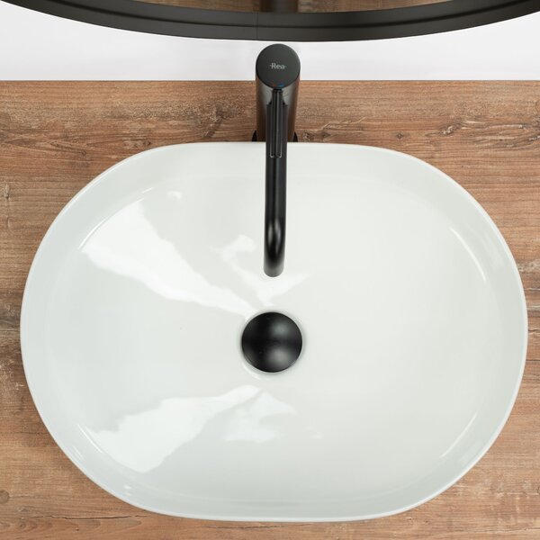 Lavoar ceramic pentru blat Rea Nadia 50