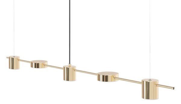 Lampa LED APP929-5CP GOLD