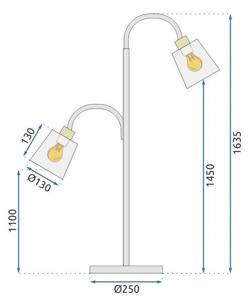 Lampa APP924-2F