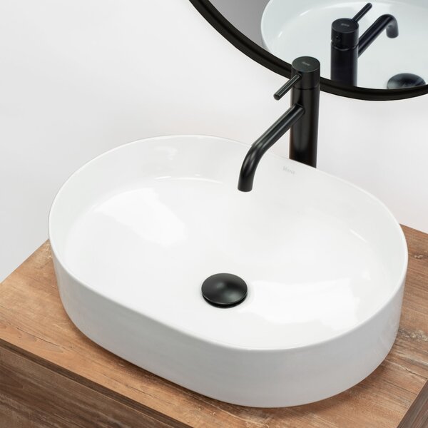 Lavoar ceramic pentru blat Rea Nadia 50