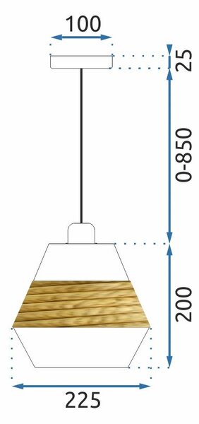 Lampă de tavan APP989-1CP