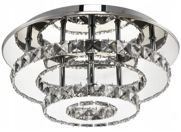 Lampă de tavan din cristal Plafond LED 20W rotund APP412-C