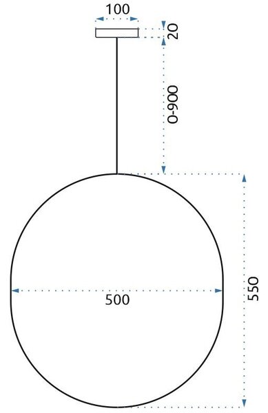 Lampa APP967-1CP Black