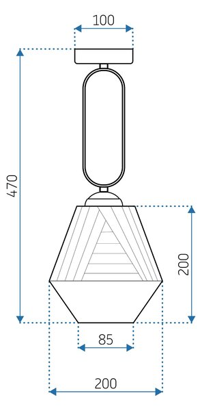 Lampă de tavan APP1025-1CP