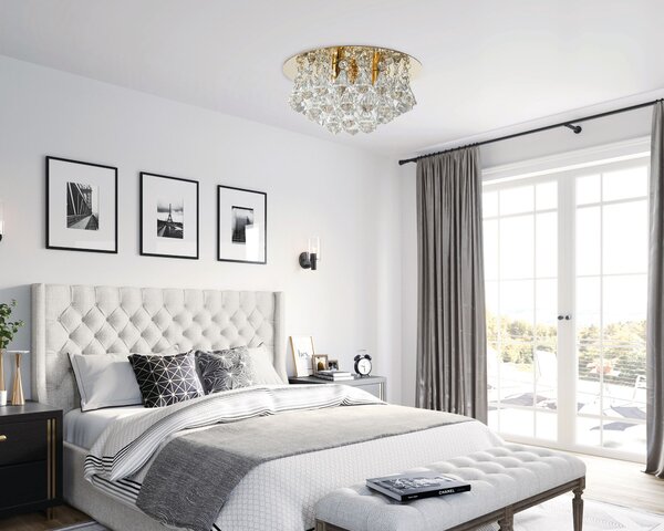 LAMPĂ DE CRISTAL APP1038-3CP GOLD