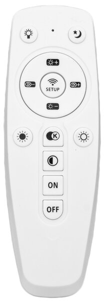 Kryształowa Lampa Sufitowa LED APP1041-CP + pilot