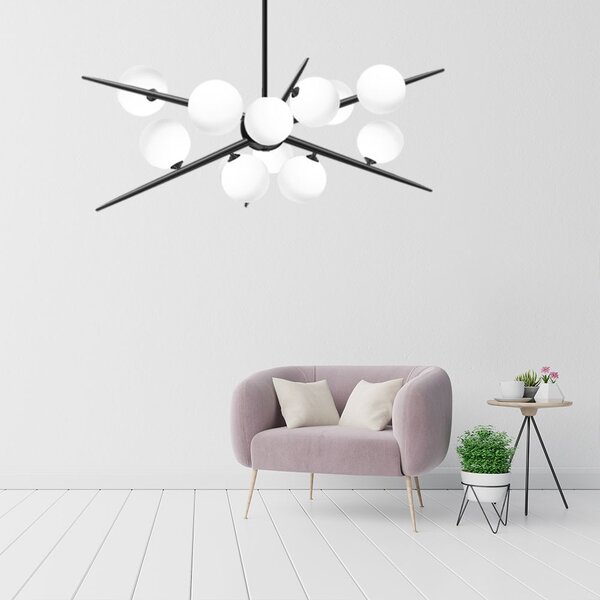 Lampă de tavan black APP999-12CP
