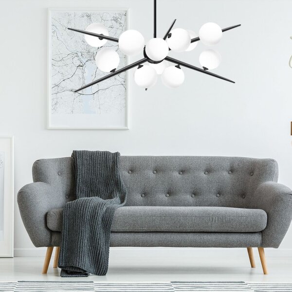 Lampă de tavan black APP999-12CP