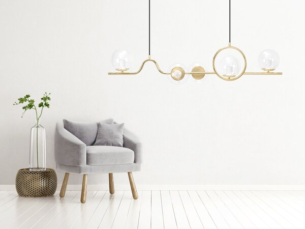 Lampă de tavan gold app1023-5cp