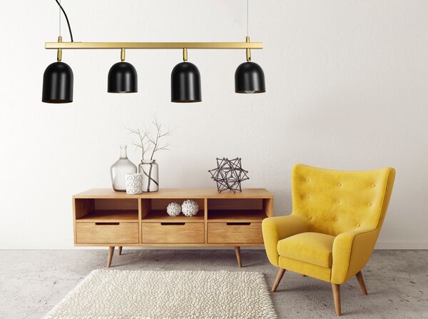 Lampă de tavan APP1031-4CP Black