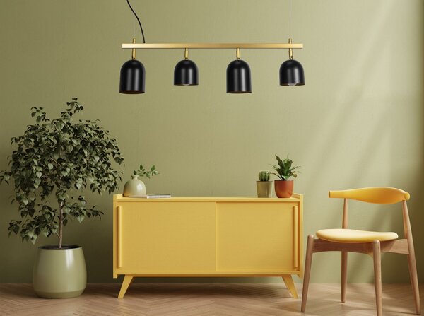 Lampă de tavan APP1031-4CP Black