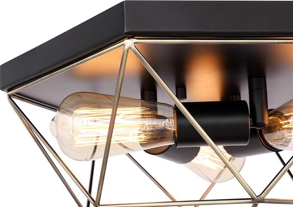 Plafoniera de tavan Black Gold APP1094-3C
