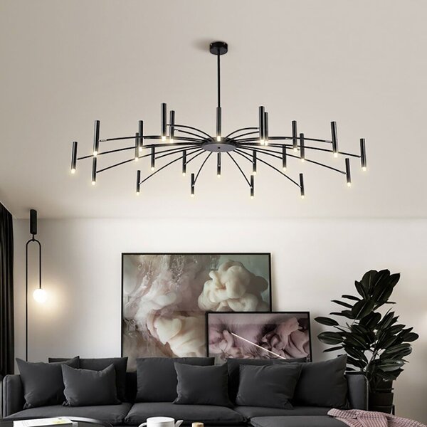 Lampa APP1196-15CP Black