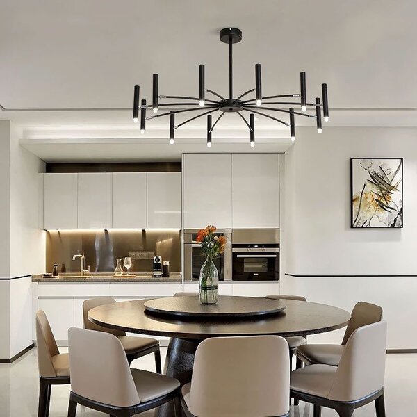 Lampa APP1196-15CP Black