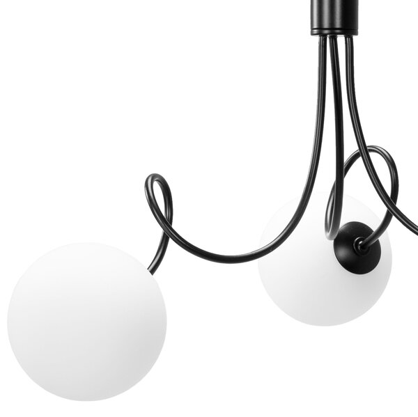 Lampa APP1154-3CP Black