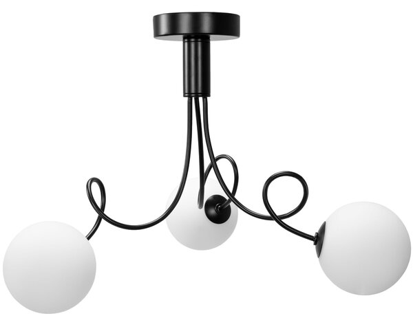 Lampa APP1154-3CP Black