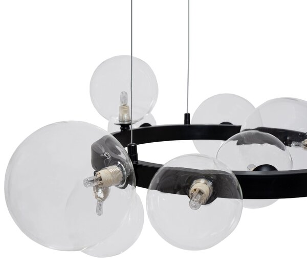 Lampa APP1159-10CP Black