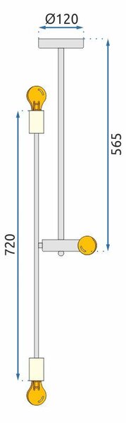 Lampa APP1116-6CP