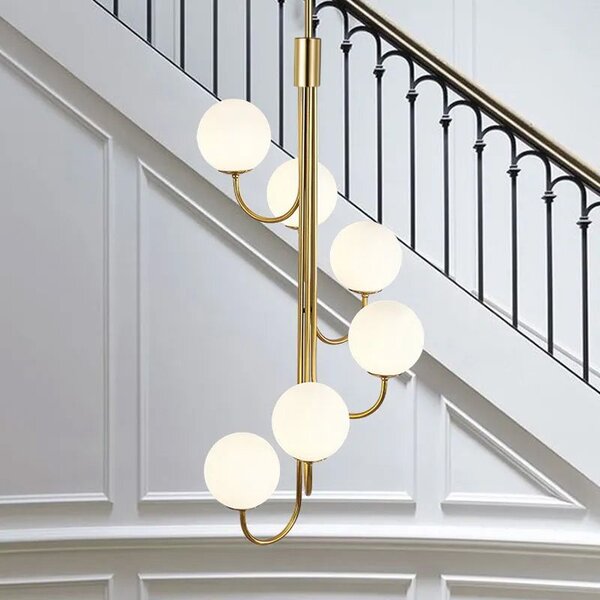 Lampă suspendată APP1585-6CP Gold