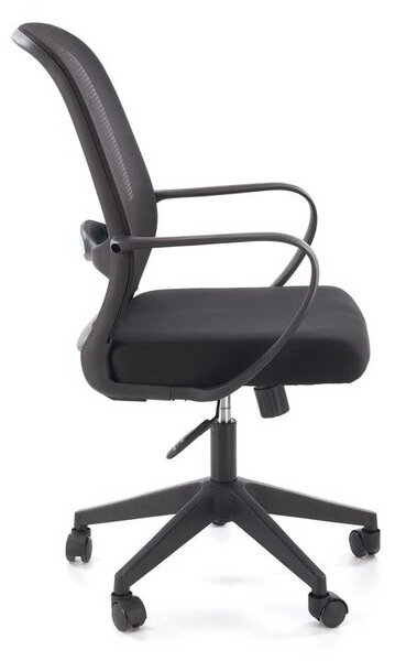Scaun de birou Baldwin, negru