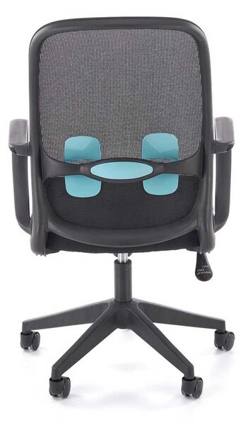 Scaun de birou Baldwin, negru