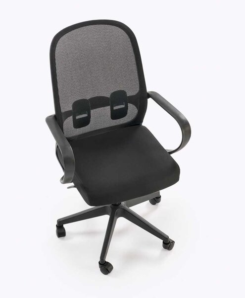 Scaun de birou Baldwin, negru